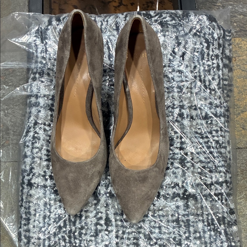 Aerin Brown Suede Women's Heels